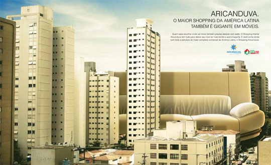 Anúncio Shopping Aricanduva